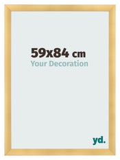 Cadre Photo 59x84cm Or Vintage MDF Pisa De Face Mesure | Yourdecoration.fr