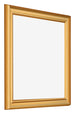 Cadre Photo 60x60cm Or Mat MDF Lazio De Face Oblique | Yourdecoration.fr
