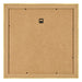Cadre Photo 60x60cm Or Vintage MDF Pisa Arriere | Yourdecoration.fr