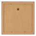 Cadre Photo 60x60cm Rouge MDF Pisa Arriere | Yourdecoration.fr