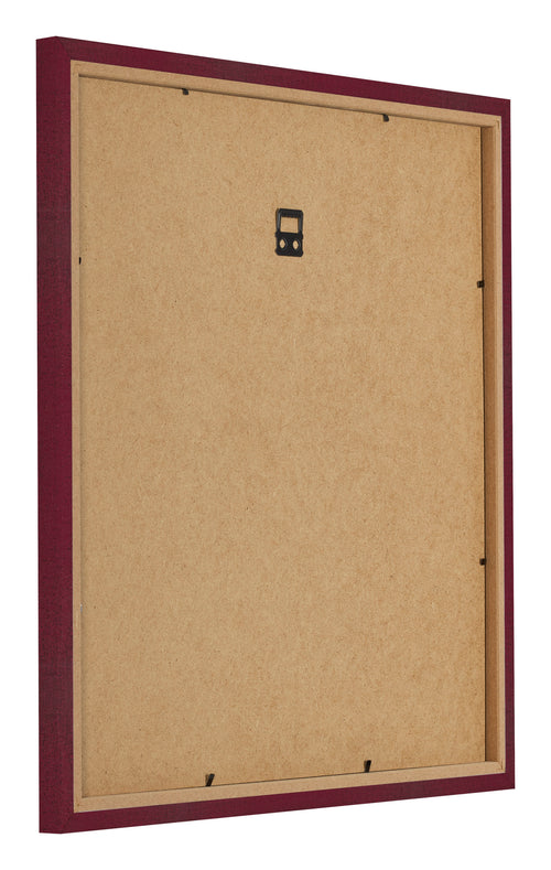 Cadre Photo 60x60cm Vin Rouge Patine MDF Bologna Arriere Oblique | Yourdecoration.fr