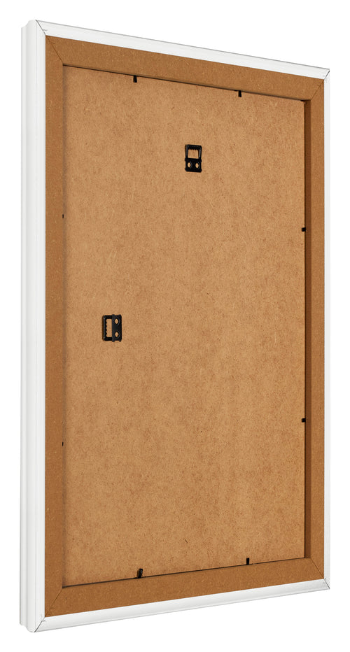 Cadre Photo 60x70cm Blanc Patine MDF Lazio Arriere Oblique | Yourdecoration.fr