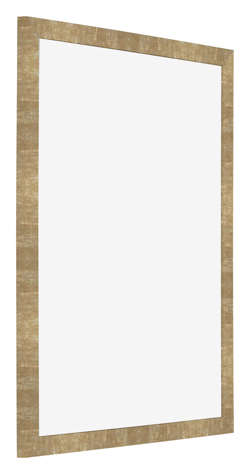 Cadre Photo 60x70cm Or Antique MDF Bologna De Face Oblique | Yourdecoration.fr