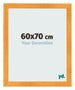 Cadre Photo 60x70cm Orange MDF Pisa De Face Mesure | Yourdecoration.fr