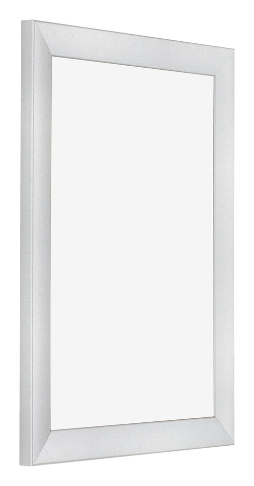 Cadre Photo 60x80cm Argent Noir Patine MDF Pisa De Face Oblique | Yourdecoration.fr