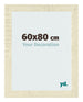 Cadre Photo 60x80cm Chene Sonoma MDF Pisa De Face Mesure | Yourdecoration.fr