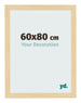 Cadre Photo 60x80cm Hêtre Décor MDF Bologna De Face Mesure | Yourdecoration.fr