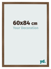 Cadre Photo 60x84 cm Chene Rustique MDF Bologna De Face Mesure | Yourdecoration.fr