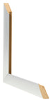 Cadre Photo 60x84cm Aluminium Brosse MDF Pisa Detail Intersection | Yourdecoration.fr