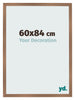 Cadre Photo 60x84cm Cuivre Décor MDF Bologna De Face Mesure | Yourdecoration.fr