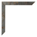 Cadre Photo 60x84cm Metal Oxyde MDF Bologna Detail Coin | Yourdecoration.fr