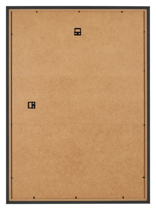 Cadre Photo 60x84cm Noir Grain de Bois MDF Bologna Arriere | Yourdecoration.fr