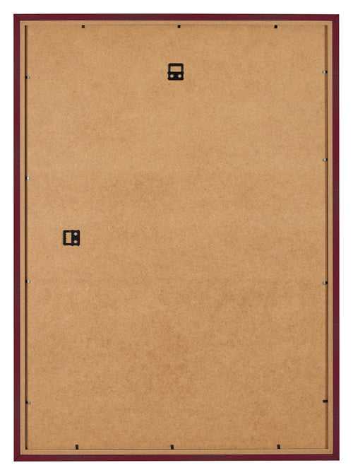 Cadre Photo 60x84cm Vin Rouge Patine MDF Bologna Arriere | Yourdecoration.fr