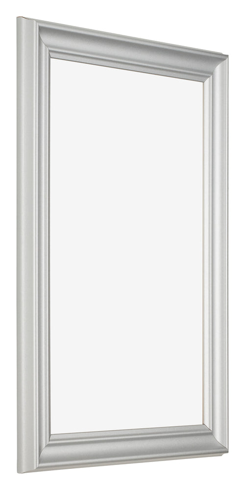 Cadre Photo 60x85cm Argent Mat MDF Lazio De Face Oblique | Yourdecoration.fr