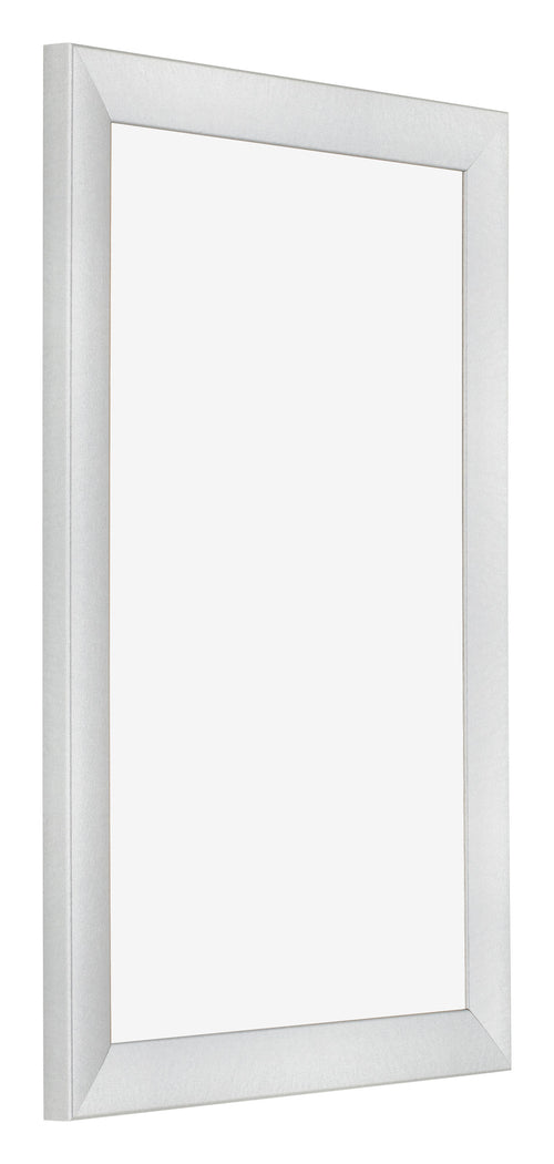 Cadre Photo 60x85cm Argent Noir Patine MDF Pisa De Face Oblique | Yourdecoration.fr