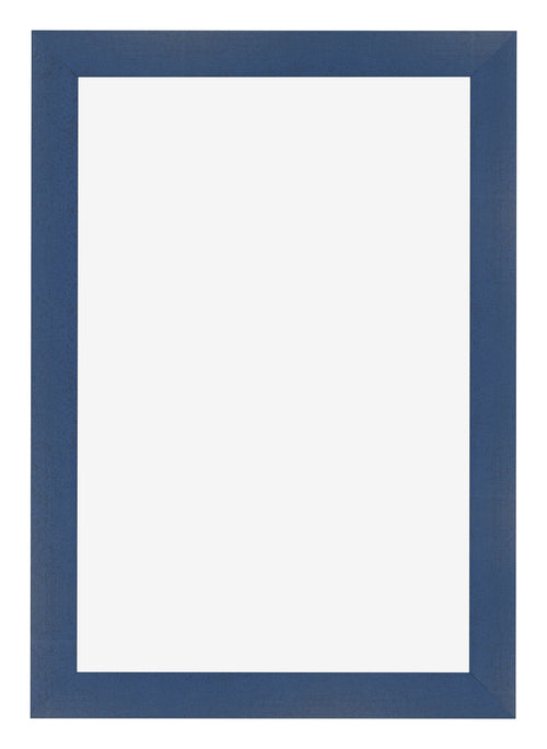 Cadre Photo 60x85cm Bleu Fonce Patine MDF Pisa De Face | Yourdecoration.fr