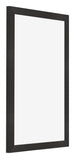 Cadre Photo 60x85cm Noir Mat MDF Bologna De Face Oblique | Yourdecoration.fr