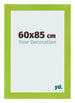 Cadre Photo 60x85cm Vert MDF Pisa De Face Mesure | Yourdecoration.fr