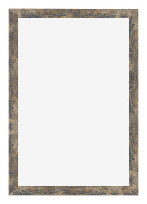 Cadre Photo 60x90cm Bleu Or Mélangé MDF Bologna De Face | Yourdecoration.fr