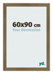 Cadre Photo 60x90cm Bronze Décor MDF Bologna De Face Mesure | Yourdecoration.fr