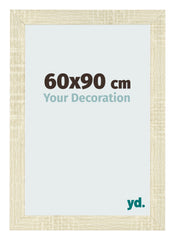 Cadre Photo 60x90cm Chene Sonoma MDF Pisa De Face Mesure | Yourdecoration.fr