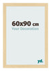 Cadre Photo 60x90cm Hêtre Décor MDF Bologna De Face Mesure | Yourdecoration.fr