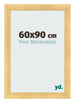 Cadre Photo 60x90cm Or Vintage MDF Pisa De Face Mesure | Yourdecoration.fr