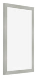 Cadre Photo 61x91 5cm Argent Mat MDF Bologna De Face Oblique | Yourdecoration.fr