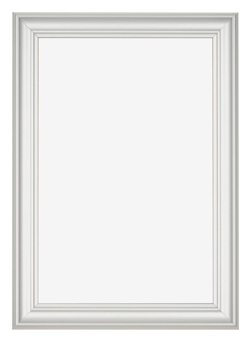 Cadre Photo 61x91 5cm Blanc Patine MDF Lazio De Face | Yourdecoration.fr