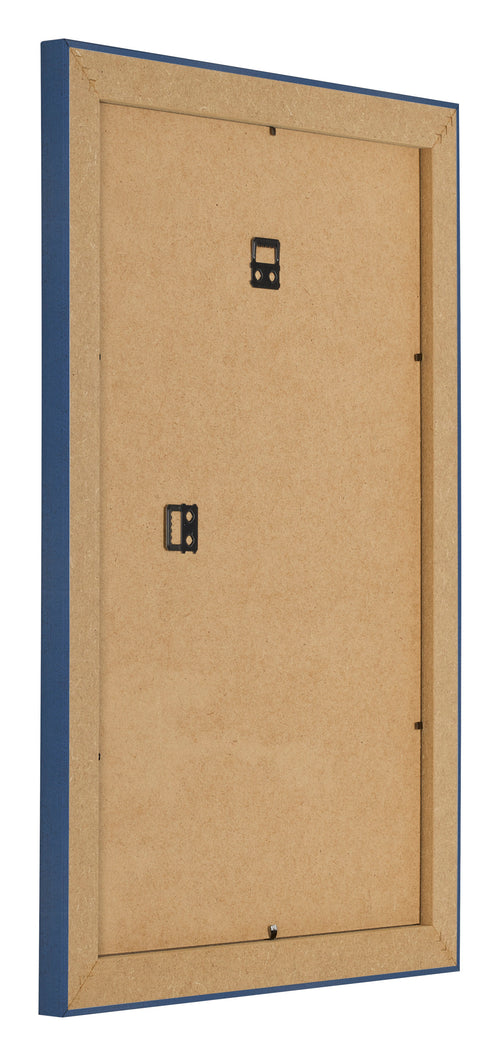 Cadre Photo 61x91 5cm Bleu Fonce Patine MDF Pisa Arriere Oblique | Yourdecoration.fr