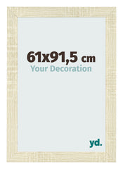 Cadre Photo 61x91 5cm Chene Sonoma MDF Pisa De Face Mesure | Yourdecoration.fr