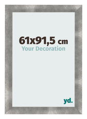 Cadre Photo 61x91 5cm Metal Vintage MDF Pisa De Face Mesure | Yourdecoration.fr