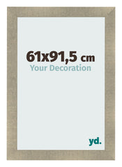 Cadre Photo 61x91 5cm Or Vintage MDF Pisa De Face Mesure | Yourdecoration.fr