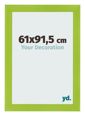 Cadre Photo 61x91 5cm Vert MDF Pisa De Face Mesure | Yourdecoration.fr
