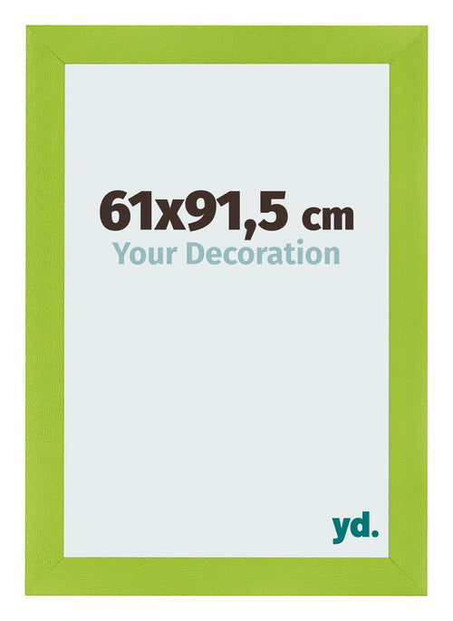 Cadre Photo 61x91 5cm Vert MDF Pisa De Face Mesure | Yourdecoration.fr
