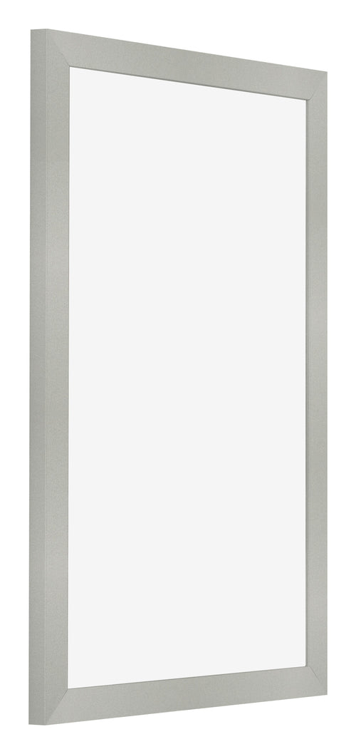 Cadre Photo 62x93cm Argent Mat MDF Bologna De Face Oblique | Yourdecoration.fr