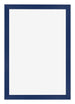 Cadre Photo 62x93cm Bleu Foncé Patiné MDF Bologna De Face | Yourdecoration.fr