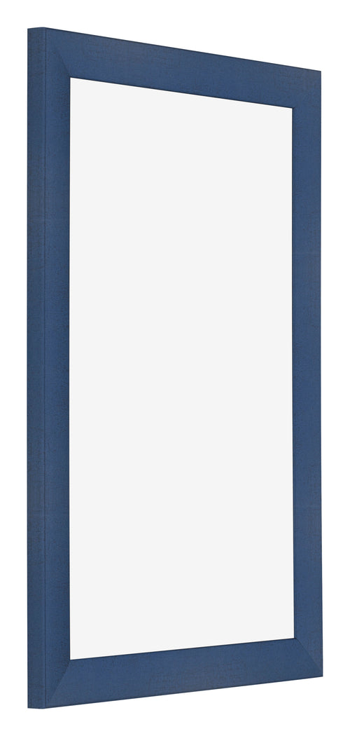 Cadre Photo 62x93cm Bleu Fonce Patine MDF Pisa De Face Oblique | Yourdecoration.fr