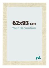Cadre Photo 62x93cm Chene Sonoma MDF Pisa De Face Mesure | Yourdecoration.fr