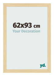 Cadre Photo 62x93cm Hêtre Décor MDF Bologna De Face Mesure | Yourdecoration.fr