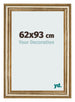 Cadre Photo 62x93cm Or Antique MDF Lazio De Face Mesure | Yourdecoration.fr