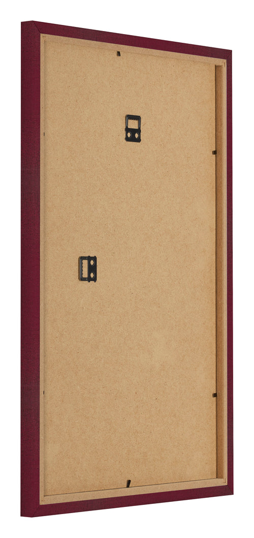 Cadre Photo 62x93cm Vin Rouge Patine MDF Bologna Arriere Oblique | Yourdecoration.fr