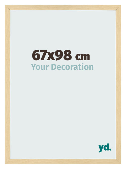 Cadre Photo 67x98cm Hêtre Décor MDF Bologna De Face Mesure | Yourdecoration.fr
