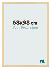 Cadre Photo 68x98cm Hêtre Décor MDF Bologna De Face Mesure | Yourdecoration.fr