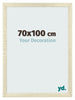 Cadre Photo 70x100cm Chene Sonoma MDF Pisa De Face Mesure | Yourdecoration.fr