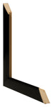 Cadre Photo 70x100cm Noir Argent Poli MDF Pisa Detail Intersection | Yourdecoration.fr