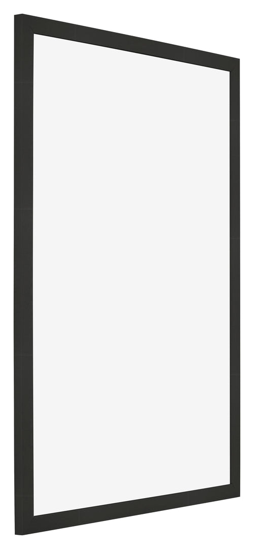 Cadre Photo 70x100cm Noir Grain de Bois MDF Bologna De Face Oblique | Yourdecoration.fr