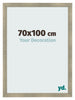 Cadre Photo 70x100cm Or Vintage MDF Pisa De Face Mesure | Yourdecoration.fr