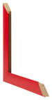 Cadre Photo 70x100cm Rouge MDF Pisa Detail Intersection | Yourdecoration.fr