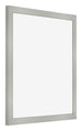 Cadre Photo 70x70cm Argent Mat MDF Bologna De Face Oblique | Yourdecoration.fr
